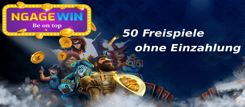 NgageWin 50 Freispiele ohne Einzahlung